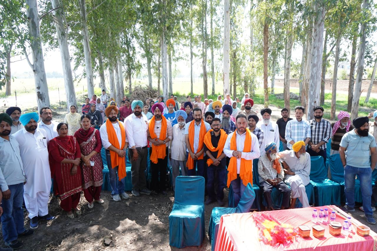 ਪਿੰਡਾਂ ਦੇ ਲੋਕਾਂ ਨੂੰ ਮੁਢਲੀਆਂ ਸਹੂਲਤਾਂ ਮੁਹਈਆ ਕਰਵਾਉਣ ਲਈ ਸਰਕਾਰ ਵਚਨਬੱਧ-ਵਿਧਾਇਕ ਹੈਪੀ