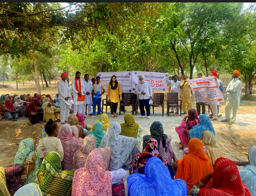 ਪਿੰਡ ਕੁਹਾੜੀਆਂ  ਵਾਲੀ ਵਿਖੇ ਤੰਬਾਕੂ ਰਹਿਤ ਦਿਵਸ ਮਨਾਇਆ ਗਿਆ