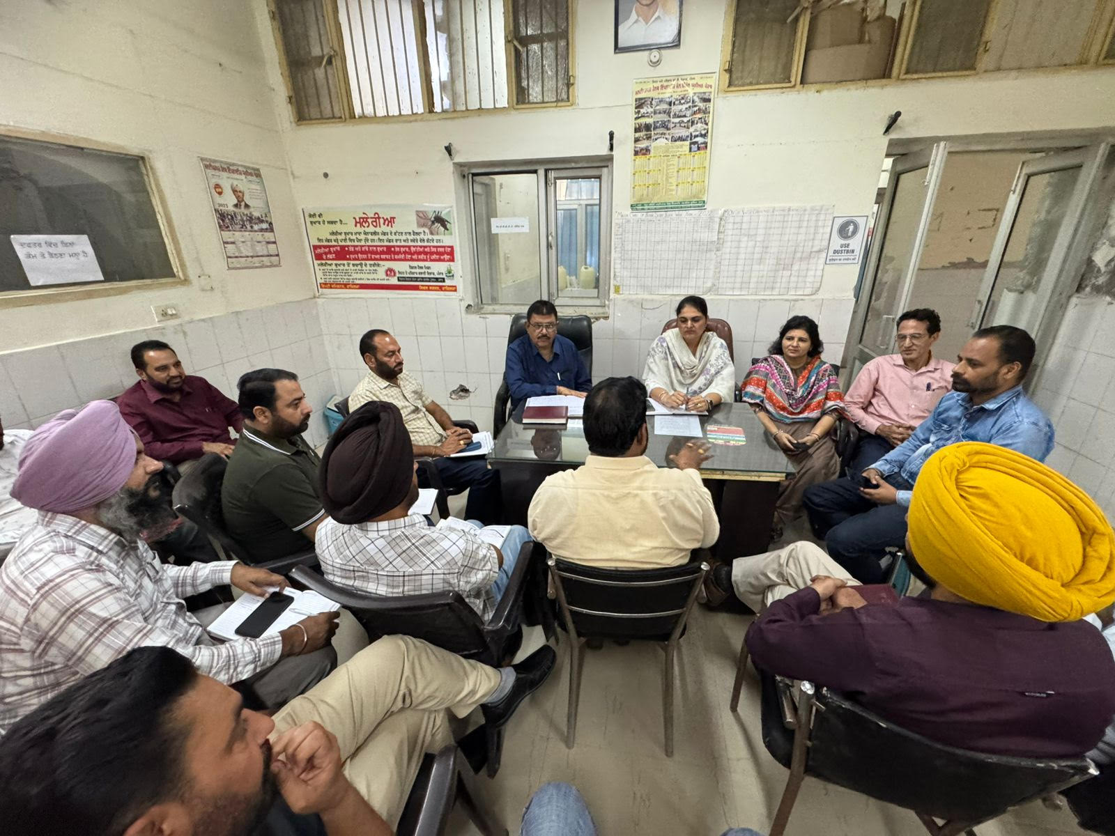 ਜਿਲ੍ਹਾ ਸਿਹਤ ਵਿਭਾਗ ਫਾਜ਼ਿਲਕਾ ਵੱਲੋਂ ਡੇਂਗੂ, ਮਲੇਰੀਆਂ ਅਤੇ ਹੋਰ ਪ੍ਰੋਗਰਾਮਾਂ ਸਬੰਧੀ ਕੀਤੀ ਮੀਟਿੰਗ