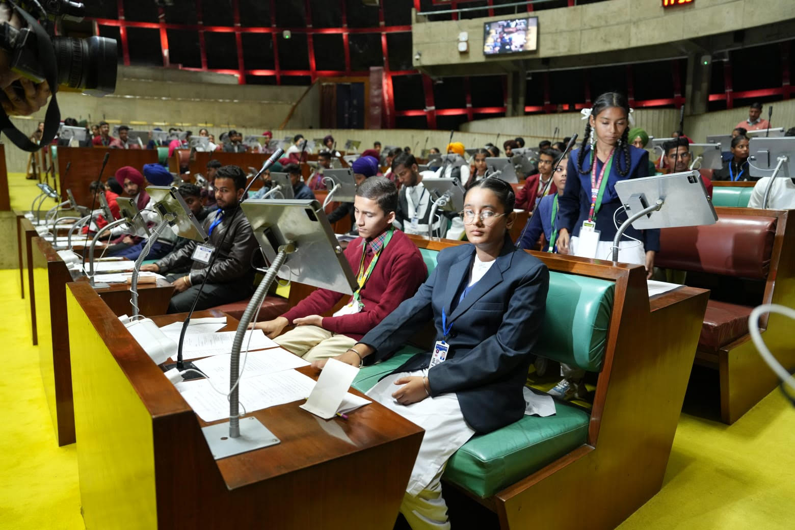 26 ਨਵੰਬਰ ਨੂੰ ਪੰਜਾਬ ਵਿਧਾਨ ਸਭਾ ਵਿੱਚ ਹੋਣ ਵਾਲੇ ਮੌਕ ਸੈਸ਼ਨ ਲਈ ਵਿਦਿਆਰਥੀਆਂ ਨੂੰ ਦਿੱਤੀ ਗਈ ਸਿਖਲਾਈ: ਸਪੀਕਰ