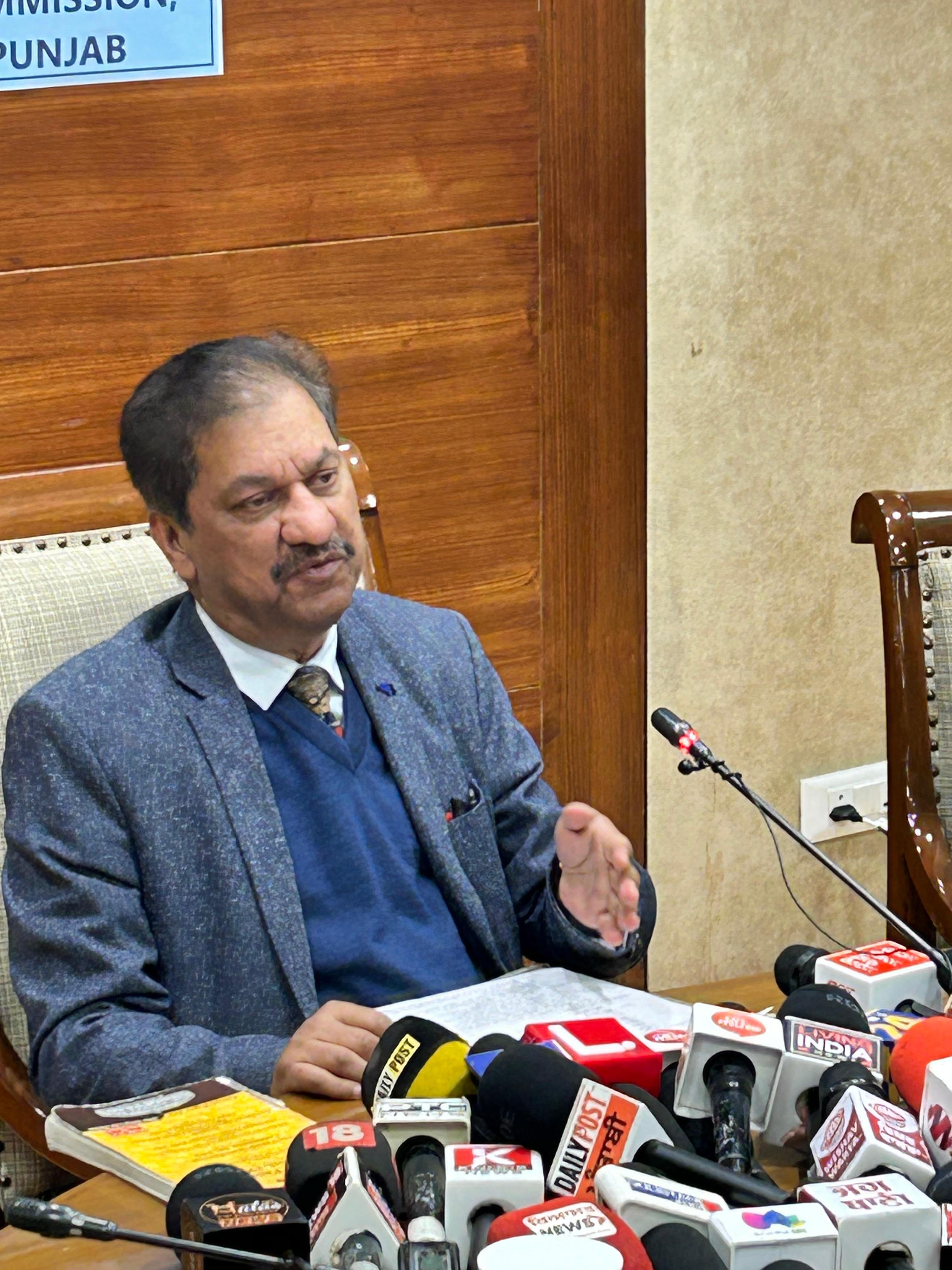 ਪੰਜਾਬ ਵਿੱਚ ਜ਼ਿਲ੍ਹਾ ਪ੍ਰੀਸ਼ਦਾਂ ਅਤੇ ਪੰਚਾਇਤ ਸੰਮਤੀਆਂ ਦੀਆਂ ਚੋਣਾਂ 14 ਦਸੰਬਰ ਨੂੰ ਹੋਣਗੀਆਂ: ਰਾਜ ਕਮਲ ਚੌਧਰੀ