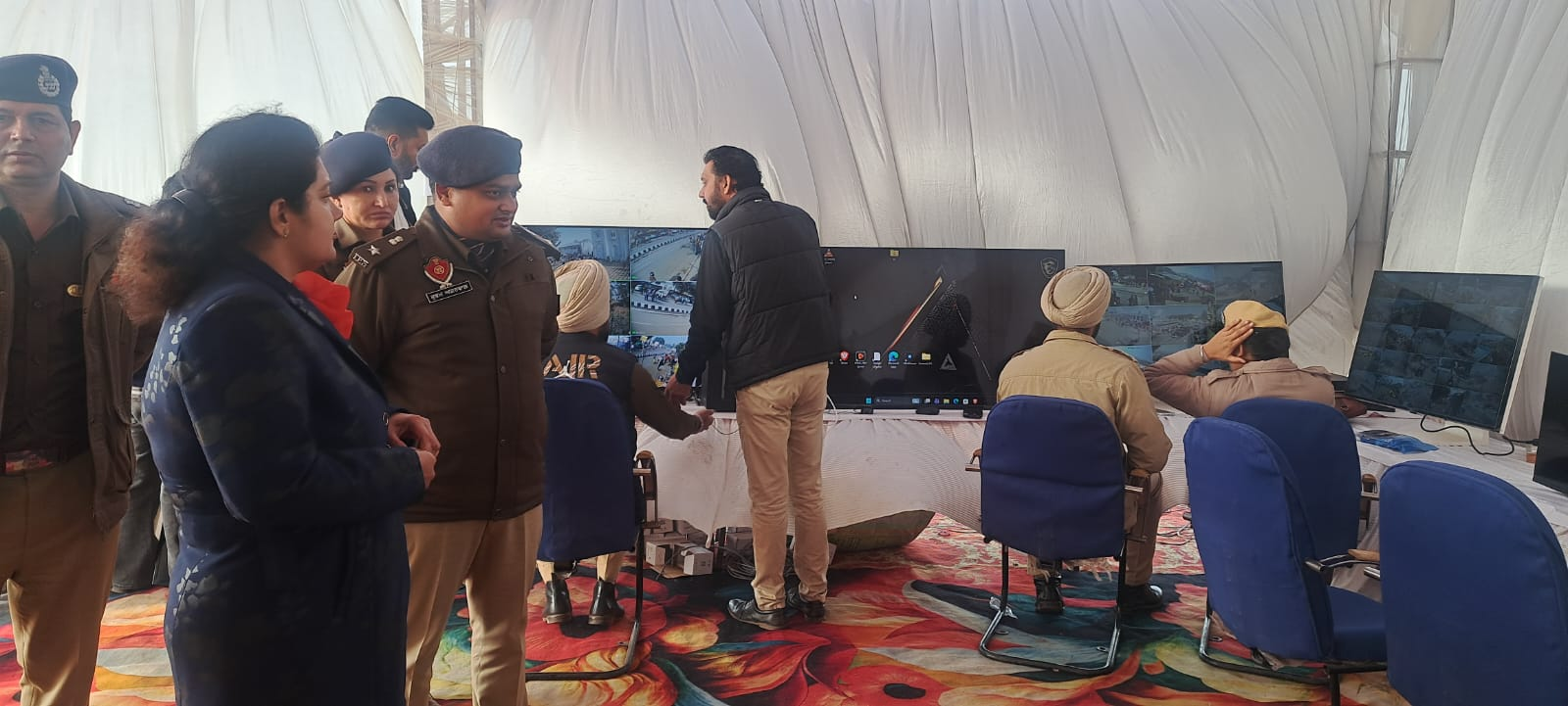 ਸ਼ਹੀਦੀ ਸਭਾ ਦੌਰਾਨ ਦੇਸ਼ ਵਿਦੇਸ਼ ਤੋਂ ਨਤਮਸਤਕ ਹੋਣ ਲਈਪਹੁੰਚਣ ਵਾਲੀਆਂ ਸੰਗਤਾਂ ਲਈ ਪ੍ਰਸ਼ਾਸਨ ਤੇ ਪੁਲਿਸ ਵੱਲੋਂ ਸਮੁੱਚੇ ਪ੍ਰਬੰਧ ਮੁਕੰਮਲ