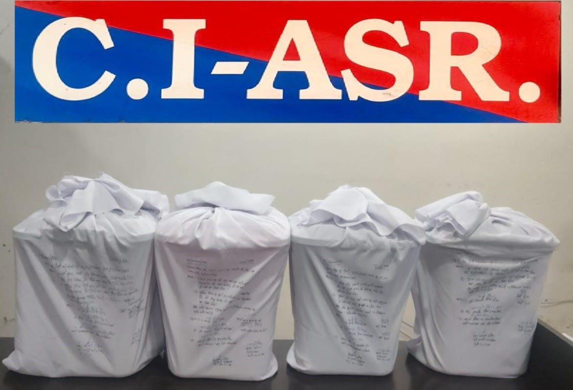 ਅੰਮ੍ਰਿਤਸਰ ਤੋਂ 40 ਕਿਲੋ ਹੈਰੋਇਨ ਦੀ ਖੇਪ ਬਰਾਮਦ, ਚਾਰ ਸੰਚਾਲਕ ਕਾਬੂ