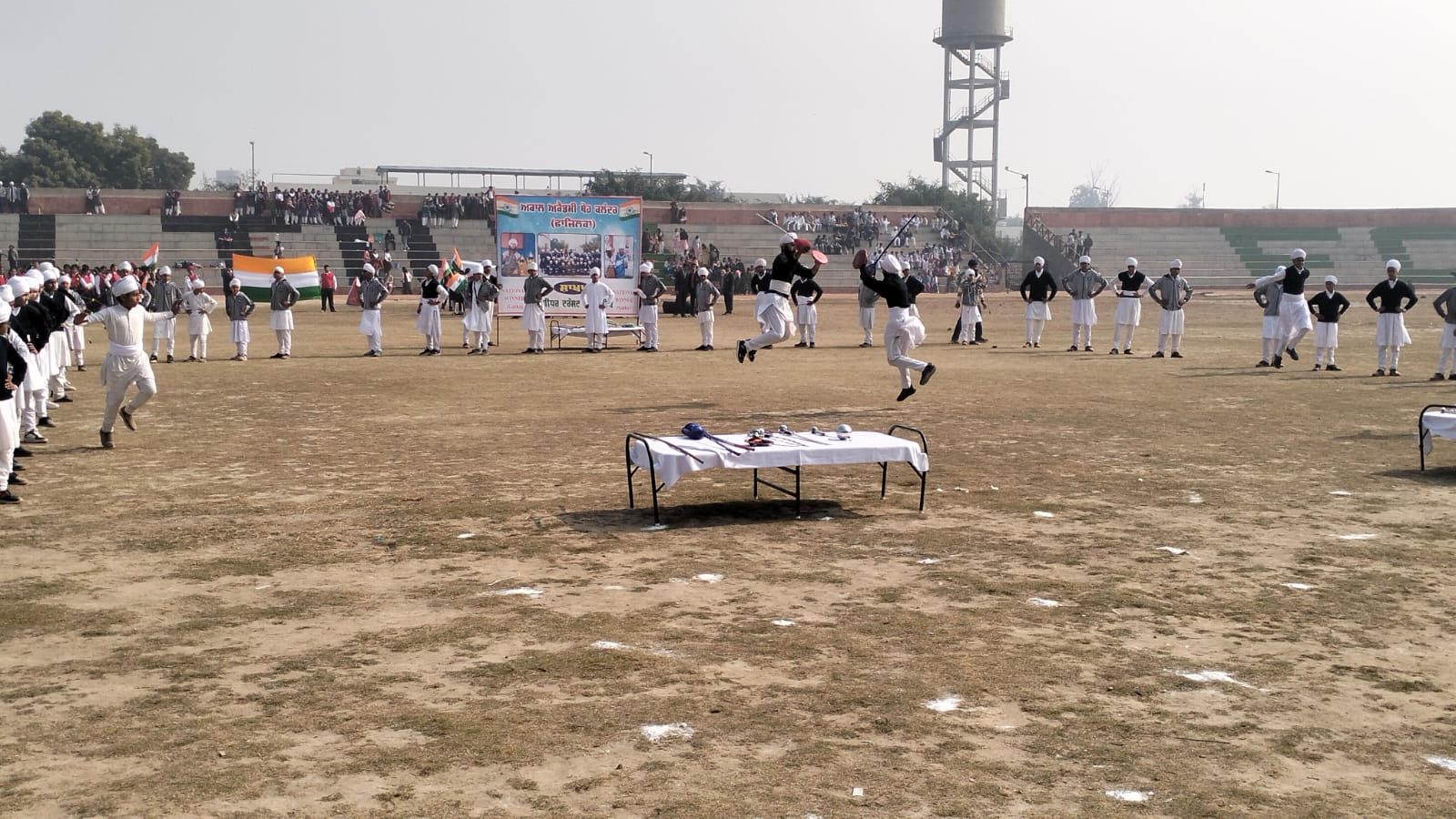 ਸ਼ਹੀਦ ਭਗਤ ਸਿੰਘ ਬਹੁਮੰਤਵੀਂ ਖੇਡ ਸਟੇਡੀਅਮ ਵਿਖੇ ਗਣਤੰਤਰ ਦਿਵਸ ਸਮਾਗਮ ਦੇ ਸੱਭਿਆਚਾਰਕ ਪ੍ਰੋਗਰਾਮ ਦੀ ਰਿਹਰਸਲ ਹੋਈ