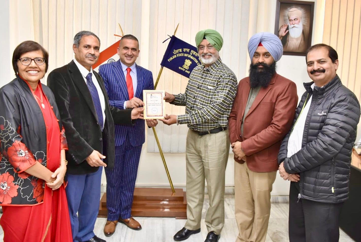 ਕੇਂਦਰੀ ਸੂਚਨਾ ਕਮਿਸ਼ਨਰ ਨੇ ਪੰਜਾਬ ਵਿੱਚ ਆਰ.ਟੀ.ਆਈ. ਐਕਟ ਲਾਗੂਕਰਨ ਦਾ ਜਾਇਜ਼ਾ ਲਿਆ