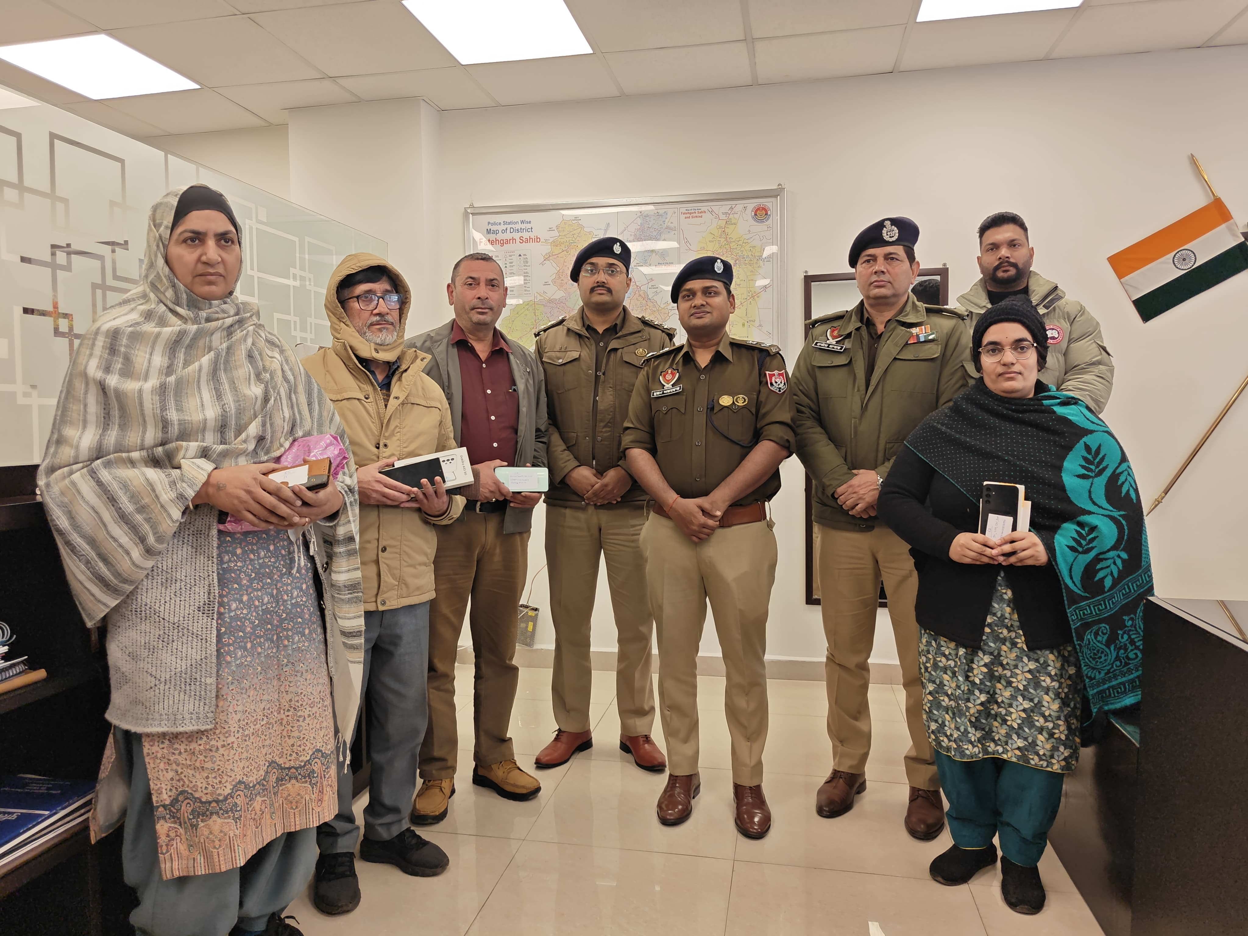 ਐਸ.ਐਸ.ਪੀ ਸ਼ੁਭਮ ਅਗਰਵਾਲ ਦੀ ਅਗਵਾਈ ਹੇਠ ਫਤਹਿਗੜ੍ਹ ਸਾਹਿਬ ਪੁਲਿਸ ਦੀ ਵੱਡੀ ਸਫਲਤਾ