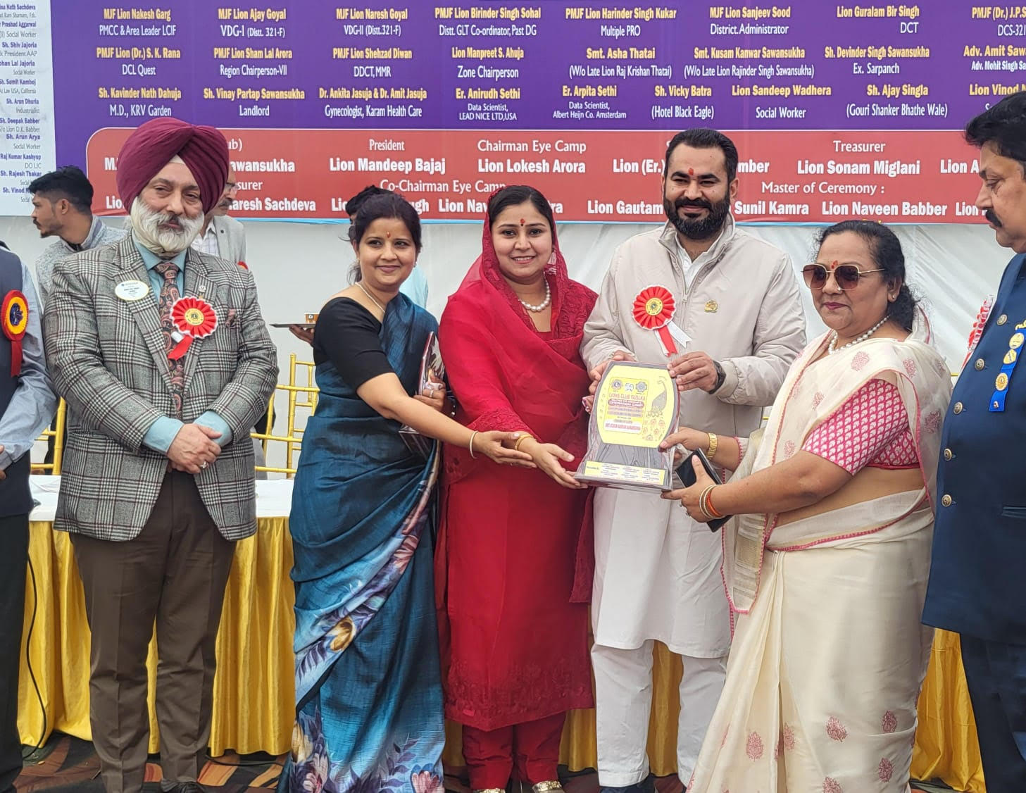 ਲਇਨਜ਼ ਕਲੱਬ ਫਾਜ਼ਿਲਕਾ ਵੱਲੋਂ ਲਗਾਇਆ ਗਿਆ 39 ਮੁਫ਼ਤ ਅੱਖਾਂ ਦਾ ਚੈਕਅੱਪ ਤੇ ਆਪਰੇਸ਼ਨ ਕੈੰਪ, ਵਿਧਾਇਕ ਫਾਜ਼ਿਲਕਾ ਤੇ ਮੈਡਮ ਖੁਸ਼ਬੂ ਸਵਨਾ ਨੇ ਕੀਤੀ ਸ਼ਿਰਕਤ