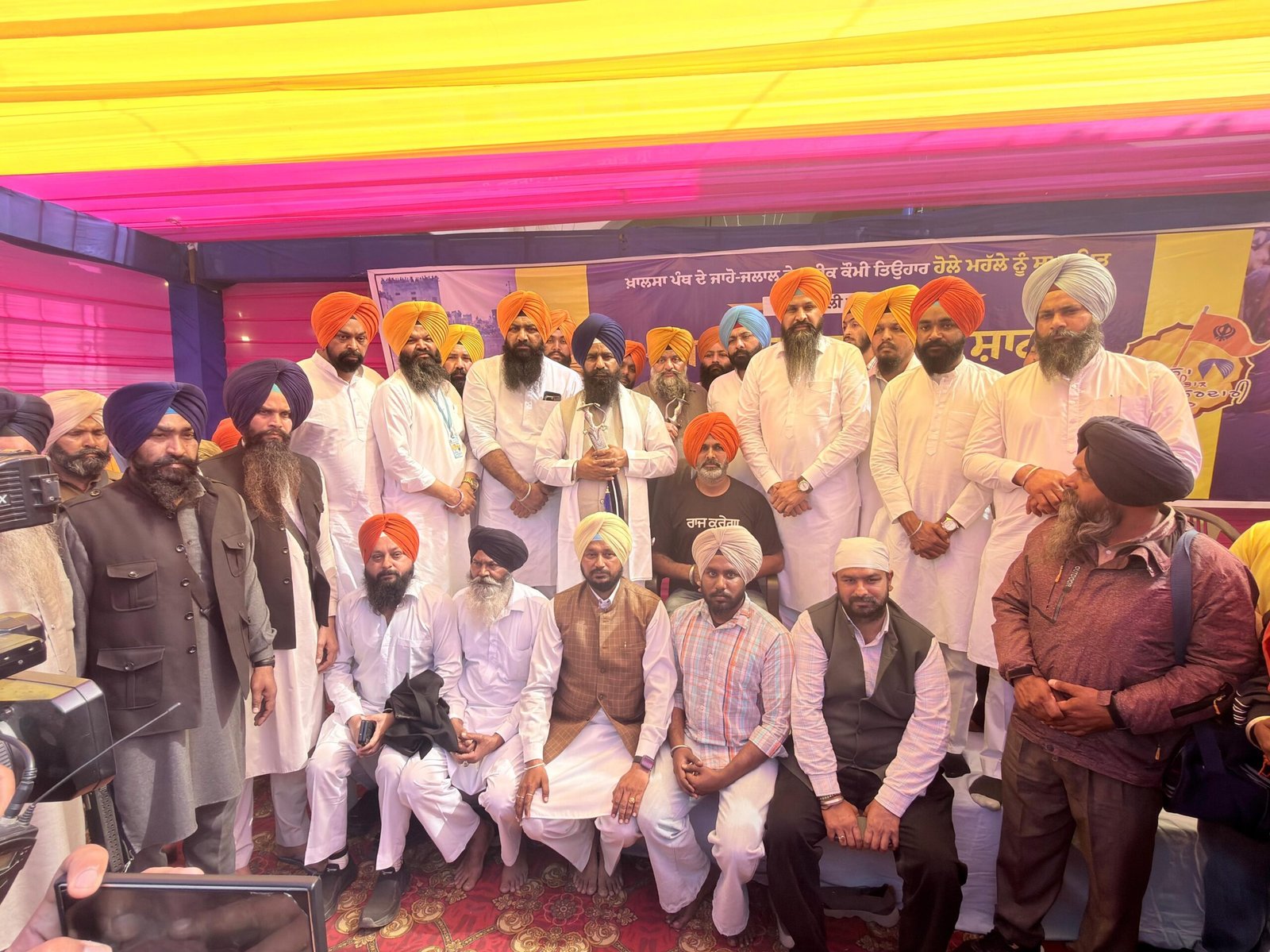 ਹੋਲੇ ਮਹੱਲੇ ਮੌਕੇ ਨੌਜਵਾਨਾਂ ਨੂੰ ਸਿੱਖੀ ਨਾਲ ਜੋੜਨ ਲਈ ਯੂਥ ਅਕਾਲੀ ਦਲ ਤੇ ਵਿਰਸਾ ਸੰਭਾਲ ਸਰਦਾਰੀ ਲਹਿਰ ਵੱਲੋਂ ਲਗਾਇਆ ਦਸਤਾਰਾਂ ਦਾ ਕੈਂਪ ਸ਼ਲਾਘਾਯੋਗ ਉਪਰਾਲਾ: ਜਥੇਦਾਰ ਗਿਆਨੀ ਕੁਲਦੀਪ ਸਿੰਘ ਗੜਗੱਜ